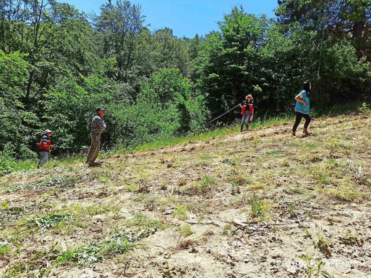 DOMANİÇ’TE AHUDUDU ÜRETİM ALANLARINDA SAHA KONTROLLERİ YAPILDI