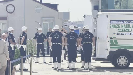 Duruşma sırasında hayatını kaybeden savcı için duygusal tören