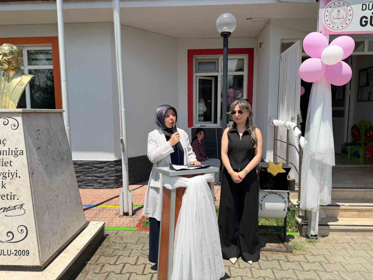 DÜZCE GÜZELBAHÇE ANAOKULU’NDA DÜZENLENEN SIFIR ATIK SERGİSİ VE KERMESİ, ÖĞRENCİLERİN HAZIRLADIĞI...