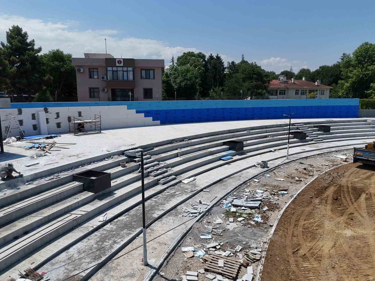 DÜZCE’NİN EN BÜYÜK PARKI OLACAK MİLLET BAHÇESİ 2’DE ÇALIŞMALAR ARALIKSIZ SÜRÜYOR. 48 DÖNÜMLÜK ALAN...