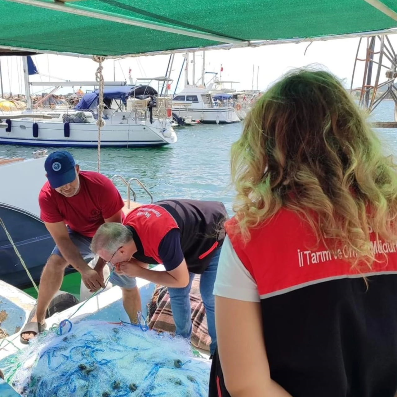 EDREMİT İLÇE TARIM VE ORMAN MÜDÜRLÜĞÜ SU ÜRÜNLERİ KONTROL GÖREVLİLERİ, SU ÜRÜNLERİ KAYNAKLARININ...