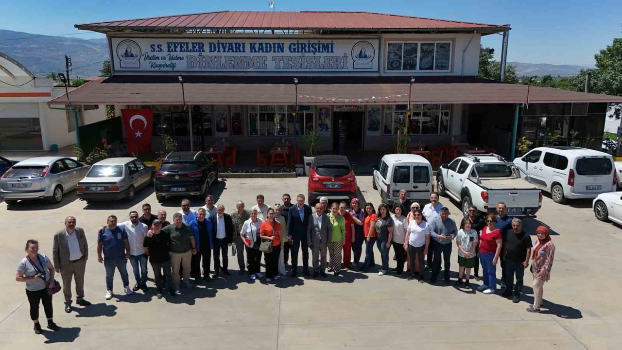 EFELER DİYARI KADIN KOOPERATİFİ, EGE BASININA EV SAHİPLİĞİ YAPTI