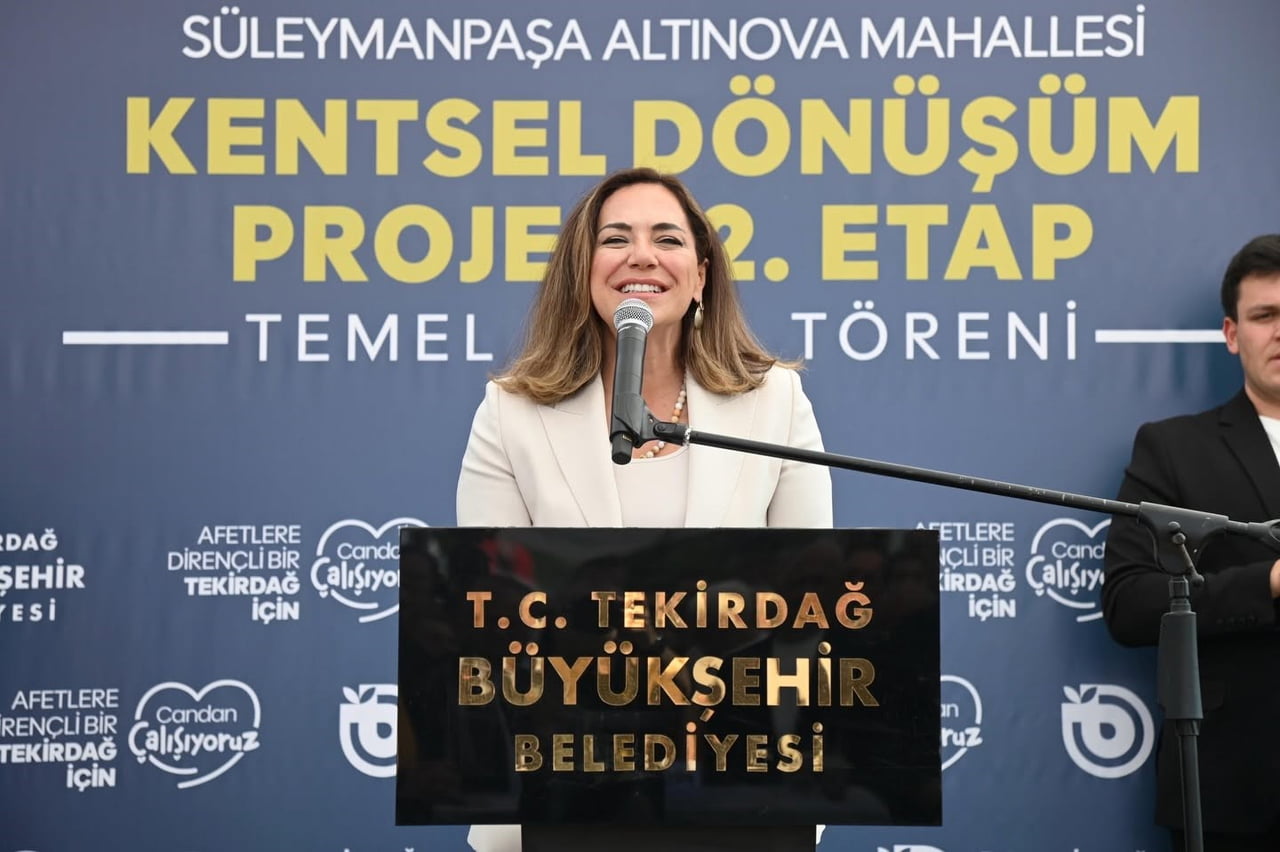 EKİRDAĞ BÜYÜKŞEHİR BELEDİYE BAŞKANI DR. CANDAN YÜCEER'İN KONUŞMASI