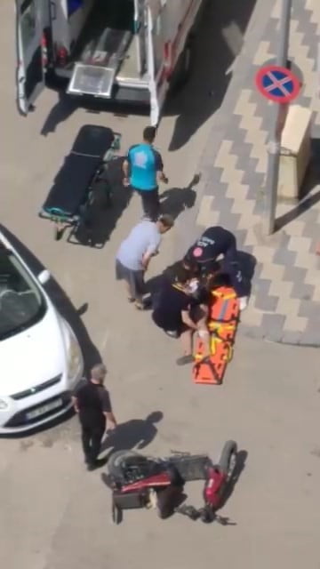 ELAZIĞ’DA MEYDANA GELEN TRAFİK KAZASINDA MOTOSİKLET SÜRÜSÜ YARALANDI.