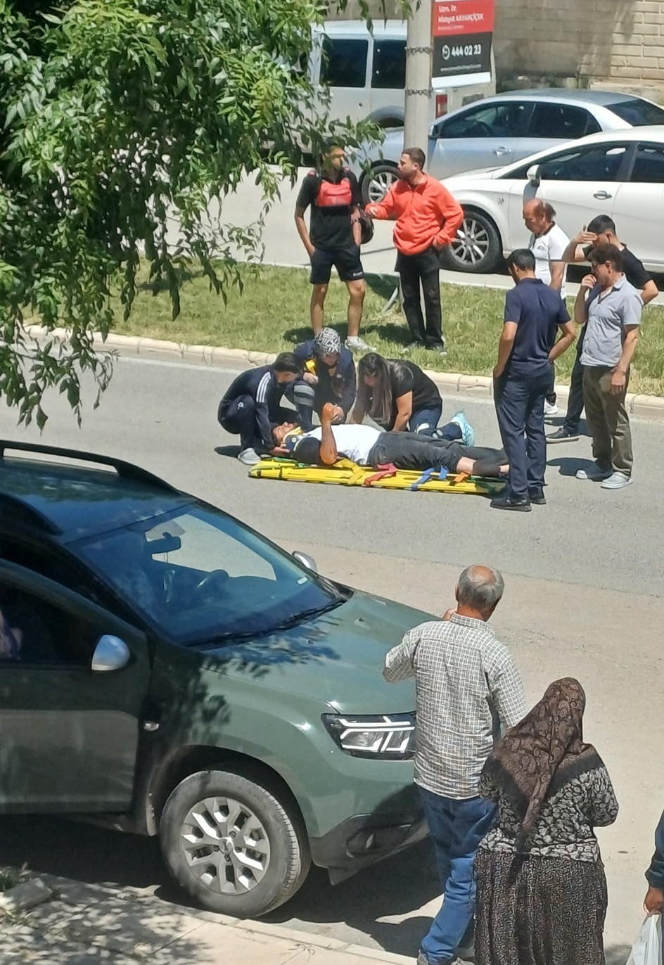 ELAZIĞ’DA MOTOSİKLETİN DEVRİLMESİ SONUCU MEYDANA GELEN KAZADA, 1 KİŞİ YARALANDI