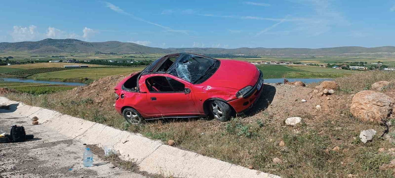 ELAZIĞ - TUNCELİ YOLUNDA KAZA