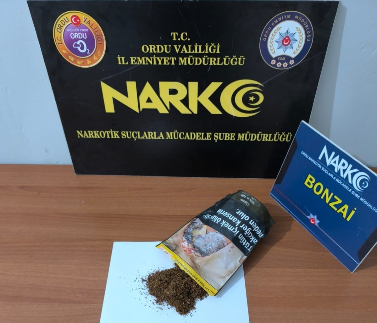 ELE GEÇİRİLEN UYUŞTURUCU MADDE