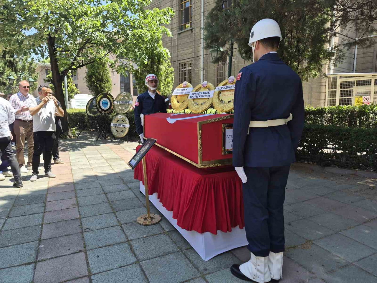 EMEKLİ TÜMGENERAL FAZIL AYDINMAKİNA, ESKİŞEHİR’DE DÜZENLENEN ASKERİ TÖREN VE KILINAN CENAZE...