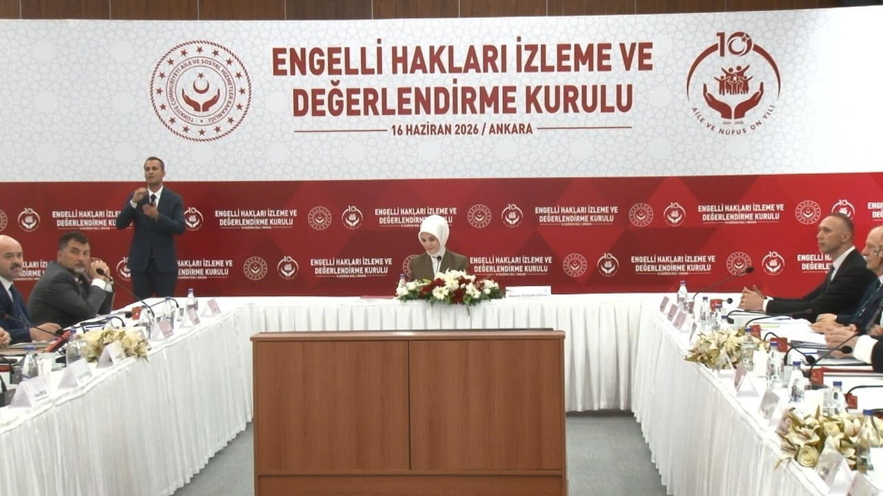 ENGELLİ HAKLARI İZLEME VE DEĞERLENDİRME KURULU, ANKARA HAKİMEVİ'NDE TOPLANDI.
