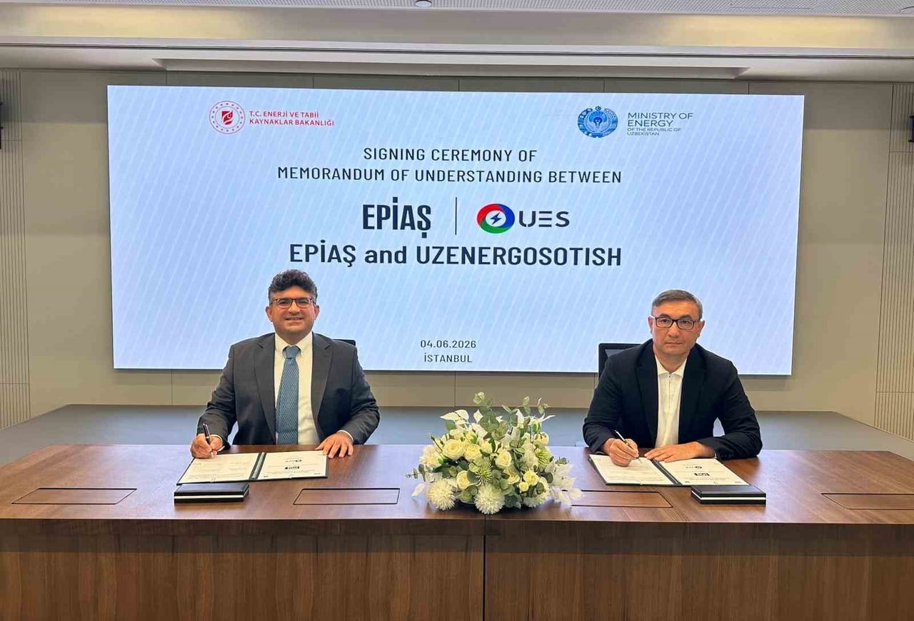 EPİAŞ İLE ÖZBEKİSTAN’IN ELEKTRİK TEDARİK ŞİRKETİ UZENERGOSOTİSH JSC, ÖZBEKİSTAN ELEKTRİK...