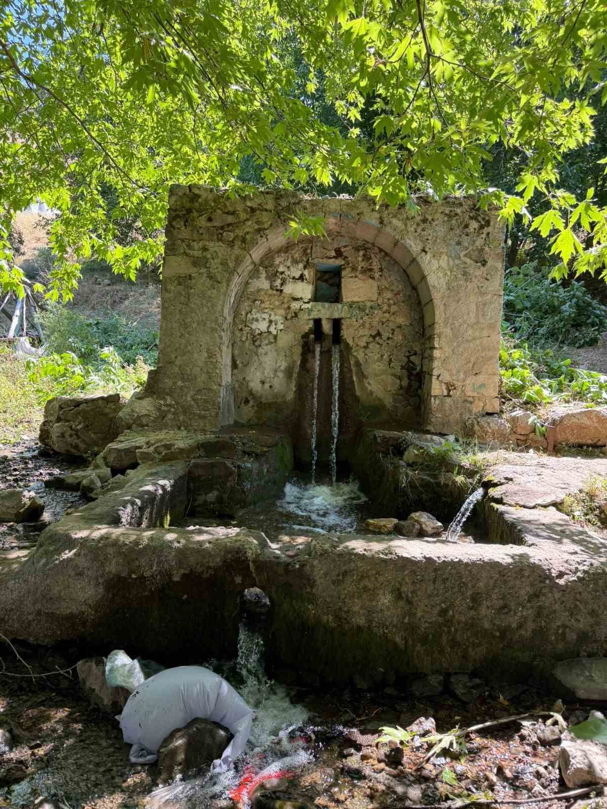 ERGANİ İLÇESİNDE TARİHİ ÇEŞME BAKIMSIZLIKTAN HARABEYE DÖNDÜ.