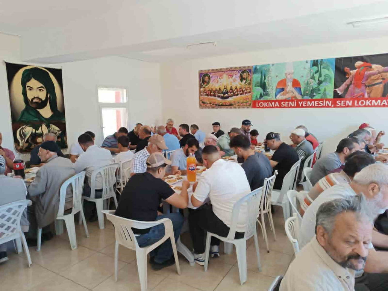 ERZİNCAN'IN TERCAN İLÇESİNDE, CEM VAKFI TERCAN PİR AHMET YESEVİ CEMEVİ TARAFINDAN MUHARREM AYI...