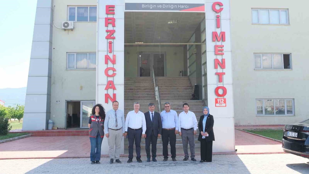 ERZİNCAN BELEDİYE BAŞKANI BEKİR AKSUN, AŞKALE ÇİMENTO FABRİKASI’NA BAĞLI ERZİNCAN ÖĞÜTME VE...