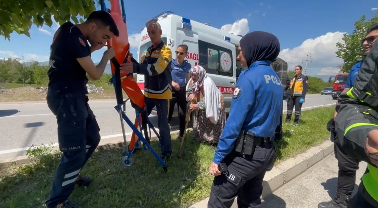 ERZİNCAN’DA 4 ARAÇLI ZİNCİRLEME KAZA
