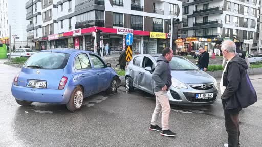 Erzurum'da zincirleme trafik kazası: 1 yaralı