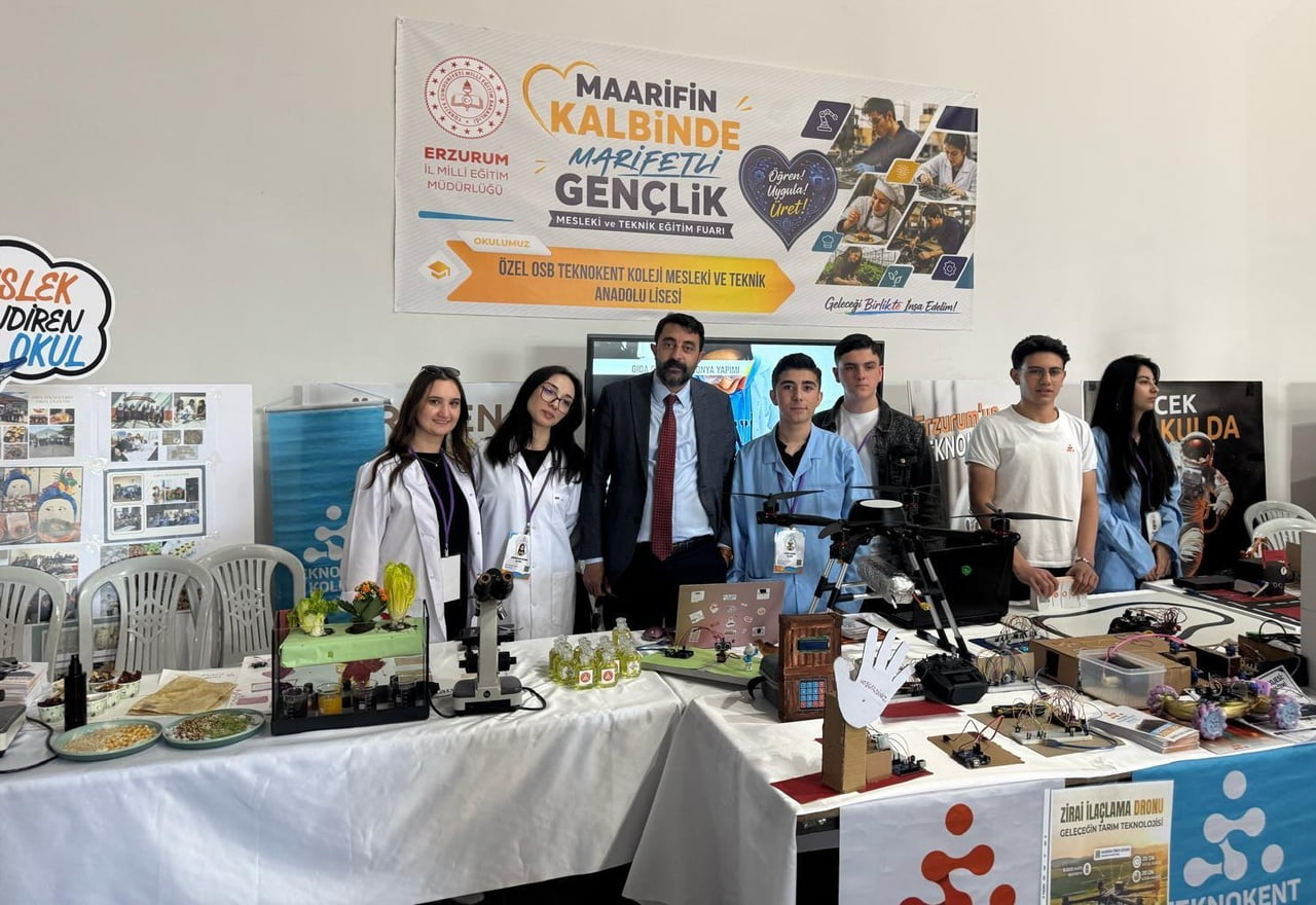 ERZURUM’DA ÖĞRENCİLERİNİN GELİŞTİRDİĞİ ZİRAİ DRONE, AKILLI BASTON VE İLAÇ TAKİP SİSTEMLERİ, ...