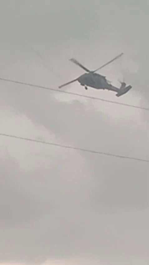 ERZURUM’UN KARAYAZI İLÇESİNDE ETKİLİ OLAN YOĞUN YAĞMUR VE DOLU YAĞIŞI SIRASINDA BİR ASKERİ...