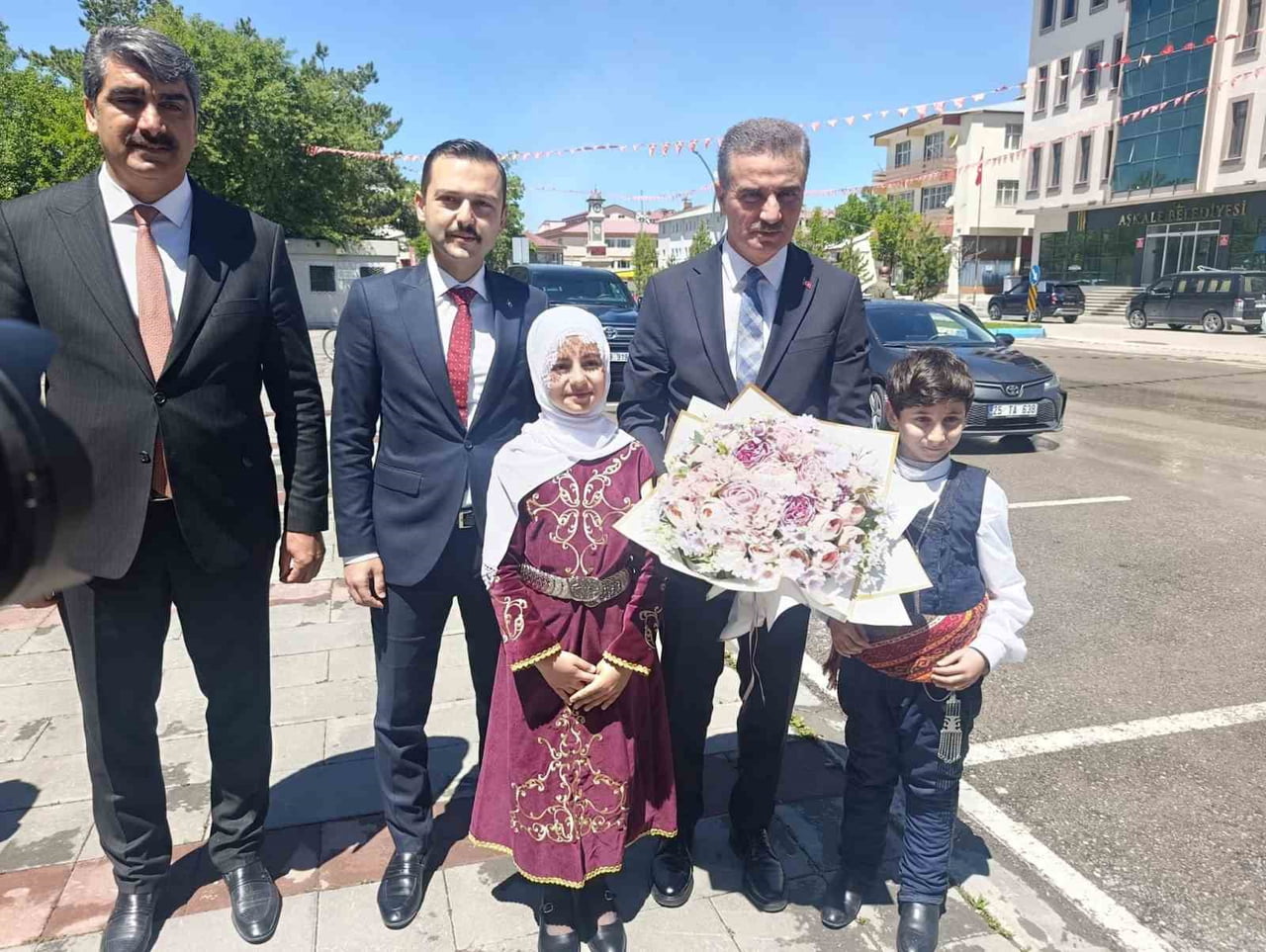 ERZURUM VALİSİ AYDIN BARUŞ, AŞKALE İLÇESİNDE YÜRÜTÜLEN KAMU YATIRIMLARI, SOSYAL PROJELER, KENTSEL...