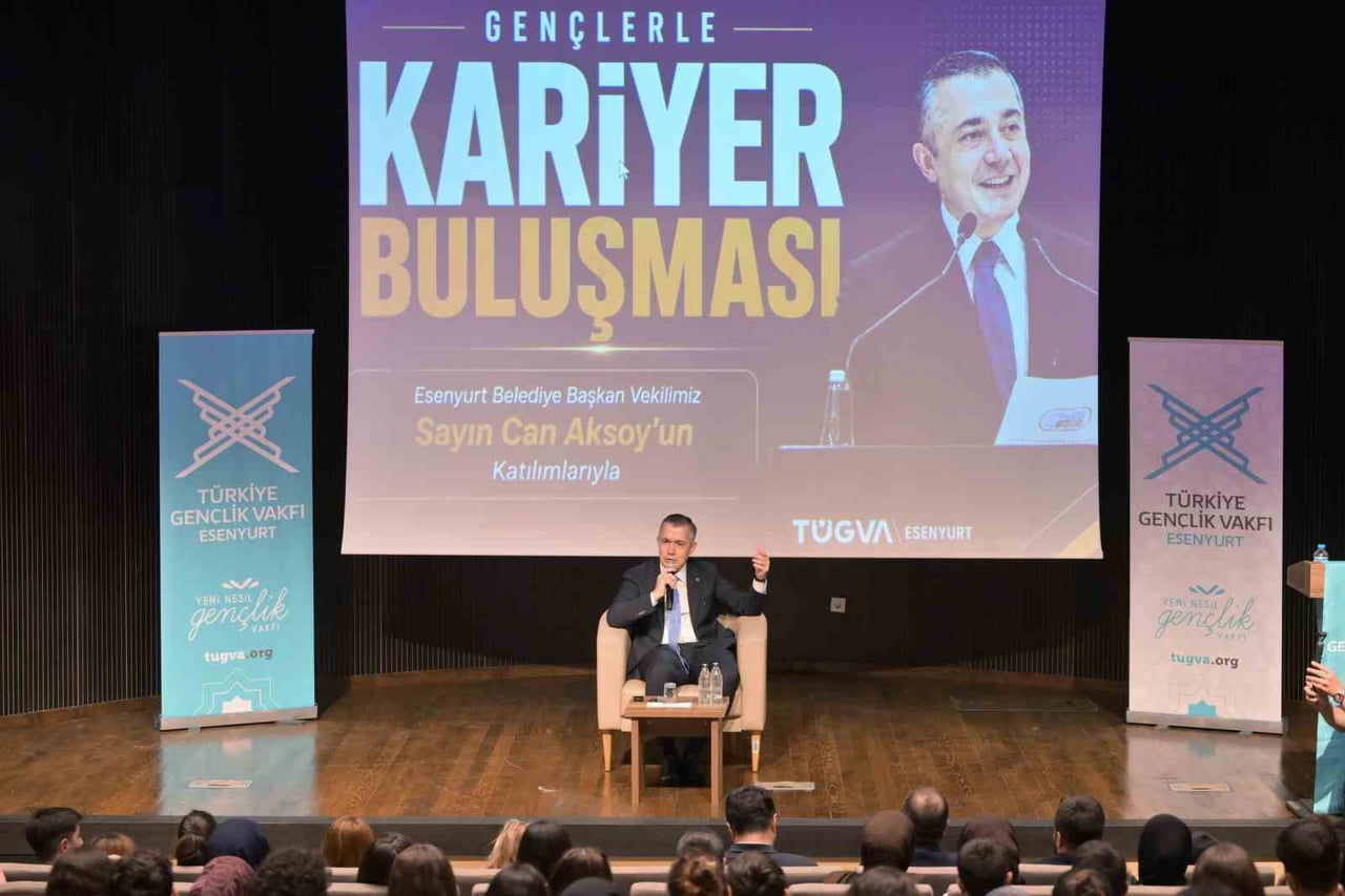 ESENYURT BELEDİYE BAŞKAN VEKİLİ CAN AKSOY, TÜRKİYE GENÇLİK VAKFI (TÜGVA) ESENYURT İLÇE...
