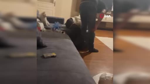 Eski polis memuru Cemil Koç'un Ece Gül'e şiddet uyguladığı görüntüler ortaya çıktı