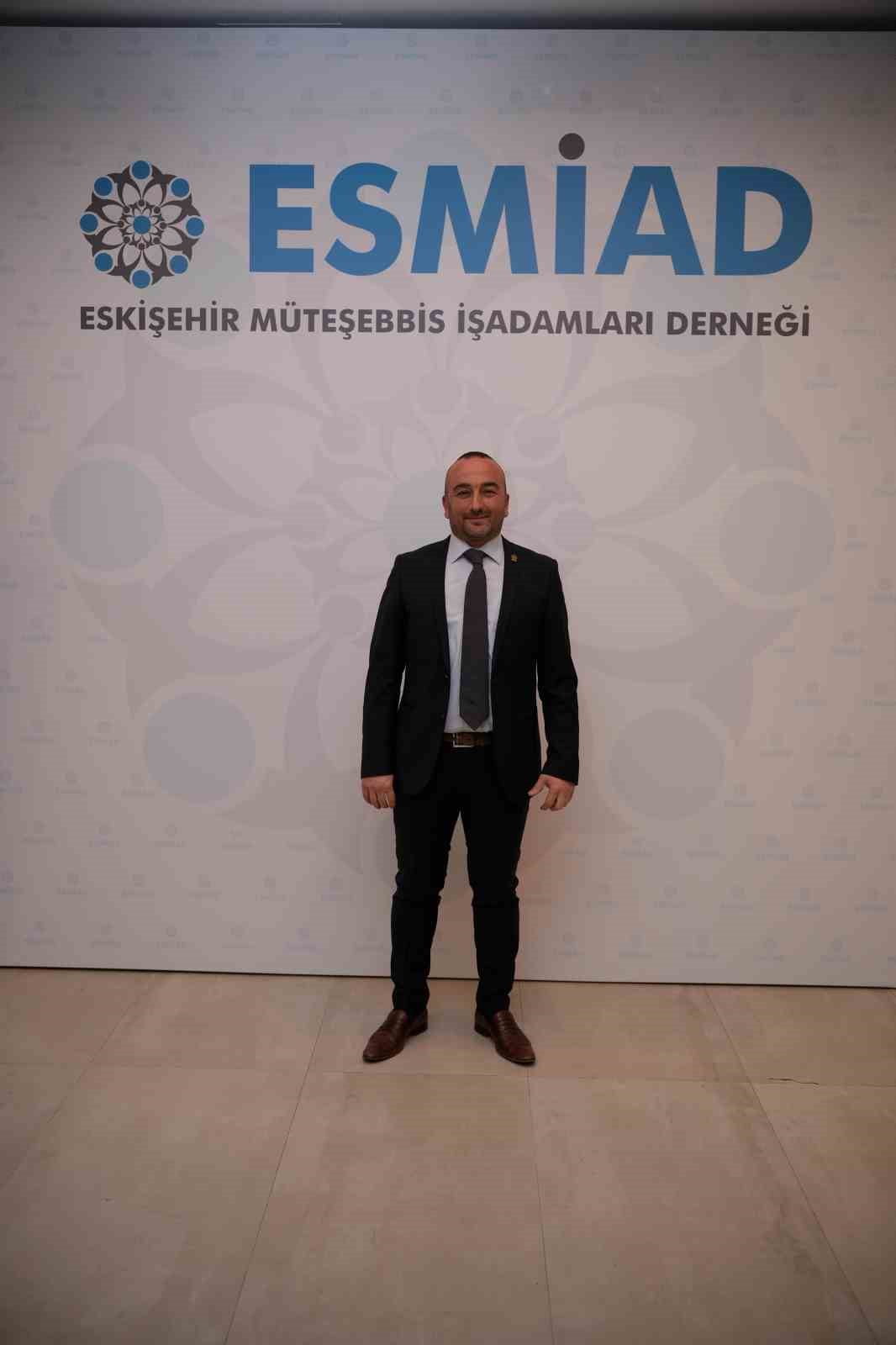 ESKİŞEHİR MÜTEŞEBBİS İŞ İNSANLARI DERNEĞİ YÖNETİM KURULU ÜYESİ FATİH ERDEM