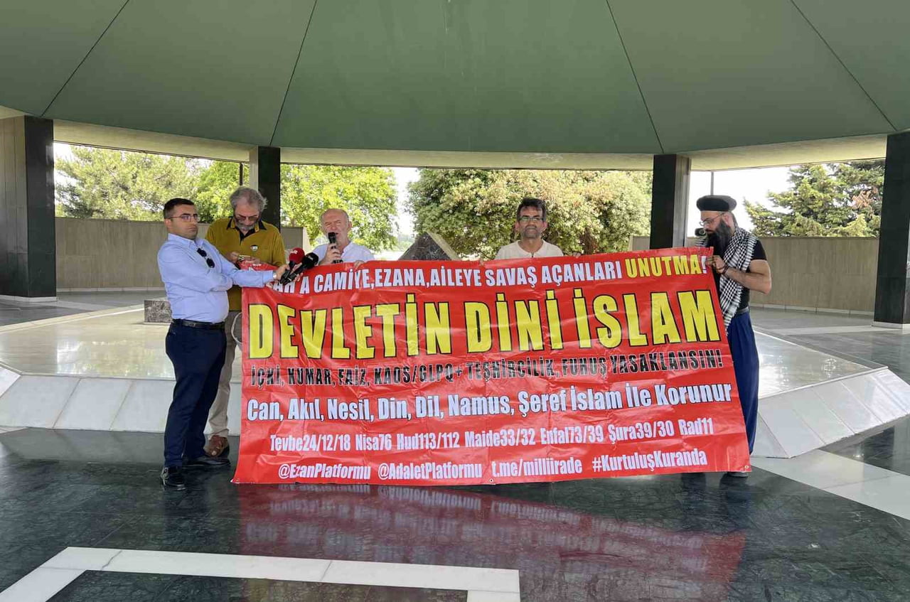 EZAN PLATFORMU BAŞKANI ADEM ÇEVİK AÇIKLAMA YAPTI
