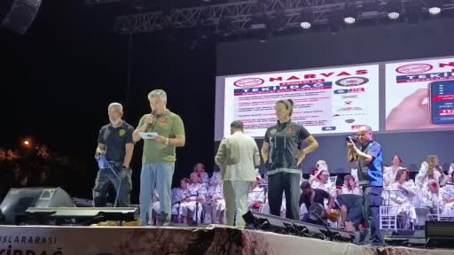 Festival gecesinden NARVAS ve UYUMA uygulamaları tanıtıldı