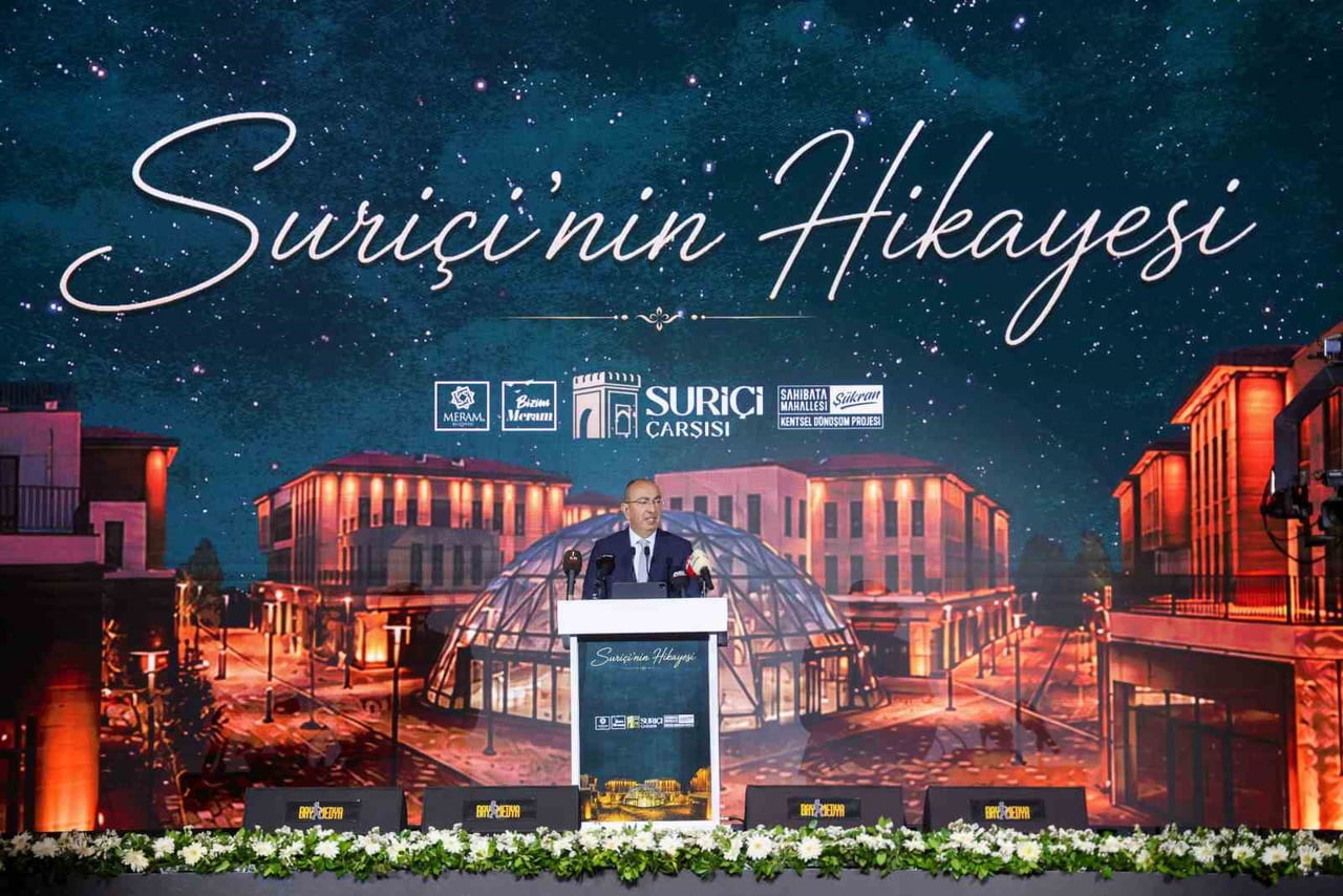 FİLM GÖSTERİMİNİN ARDINDAN KONUŞAN MERAM BELEDİYE BAŞKANI MUSTAFA KAVUŞ, SURİÇİ ÇARŞISI'NIN...