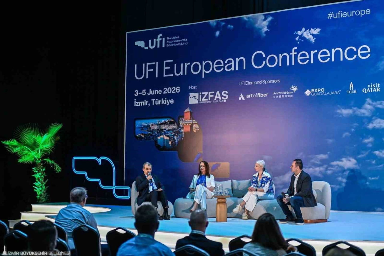 FUAR İZMİR'DE DÜZENLENEN UFI AVRUPA KONFERANSI KAPSAMINDA GERÇEKLEŞTİRİLEN OTURUMDA, PRECİSİON...