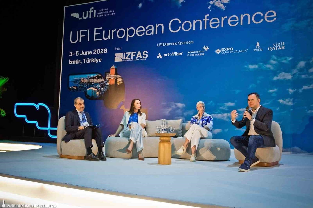 FUAR İZMİR'DE DÜZENLENEN UFI AVRUPA KONFERANSI KAPSAMINDA GERÇEKLEŞTİRİLEN OTURUMDA, PRECİSİON...