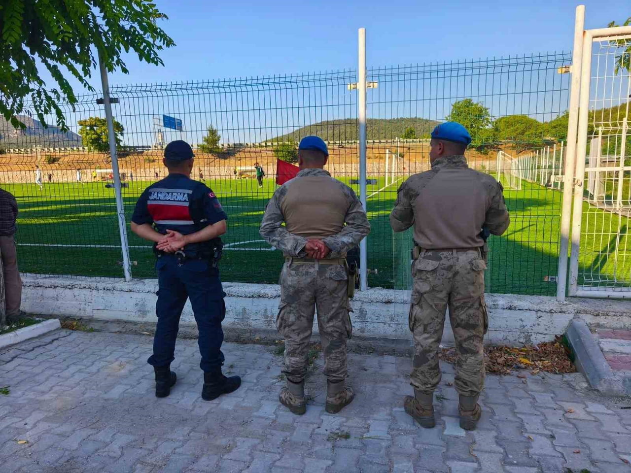 FUTBOL MÜSABAKALARINDA JANDARMADAN ÜST DÜZEY TEDBİR