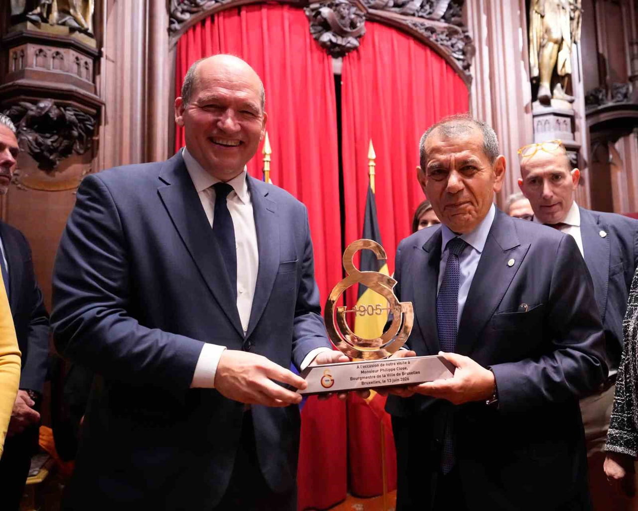 GALATASARAY'IN 26. ŞAMPİYONLUĞU BELÇİKA'NIN BAŞKENTİ BRÜKSEL’DEKİ ETKİNLİKLERLE...