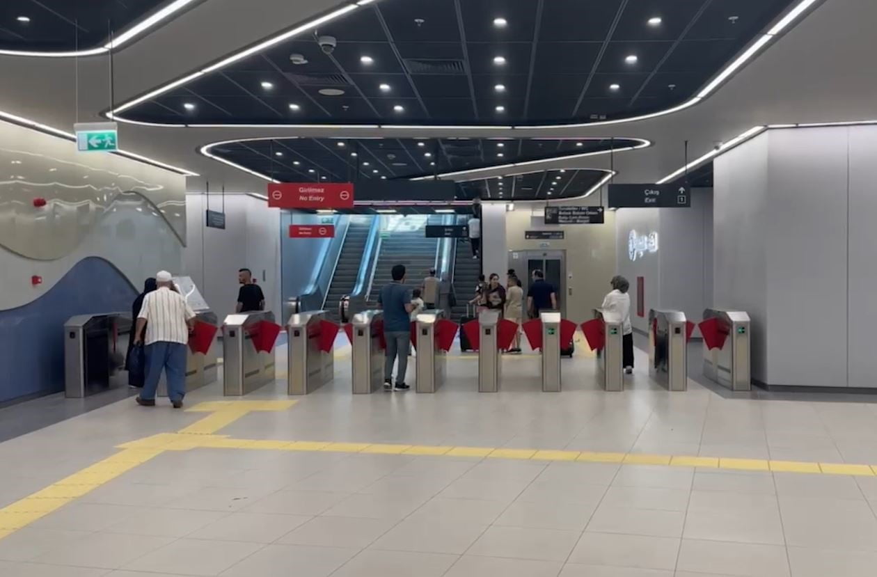 GAYRETTEPE-İSTANBUL HAVALİMANI-HALKALI METRO HATTI, 22 HAZİRAN PAZARTESİ GÜNÜ 53 BİN 396 YOLCUYA...