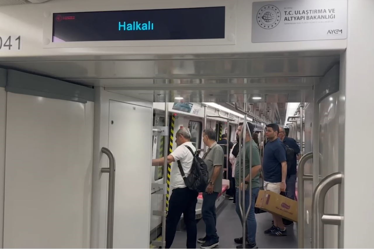 GAYRETTEPE-İSTANBUL HAVALİMANI-HALKALI METRO HATTI, 22 HAZİRAN PAZARTESİ GÜNÜ 53 BİN 396 YOLCUYA...