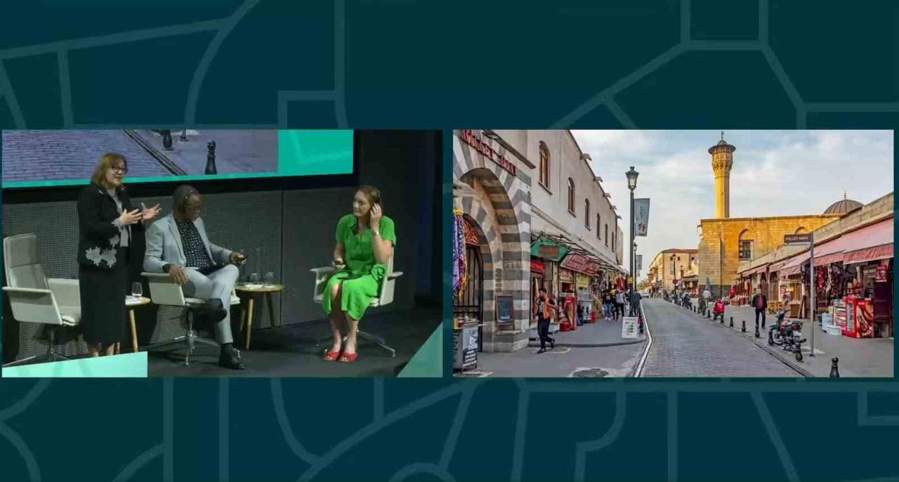 GAZİANTEP BÜYÜKŞEHİR BELEDİYE BAŞKANI FATMA ŞAHİN, LONDRA’DA DÜZENLENEN AVRUPA İMAR VE KALKINMA...
