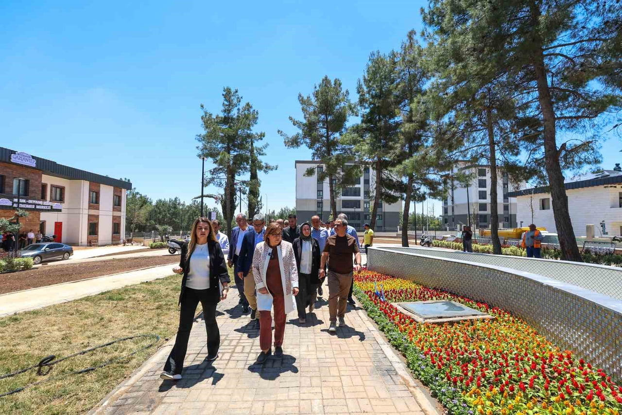 GAZİANTEP BÜYÜKŞEHİR BELEDİYESİ TARAFINDAN YAPIMI TAMAMLANMA AŞAMASINA GELEN VE AÇILIŞI İÇİN GÜN...