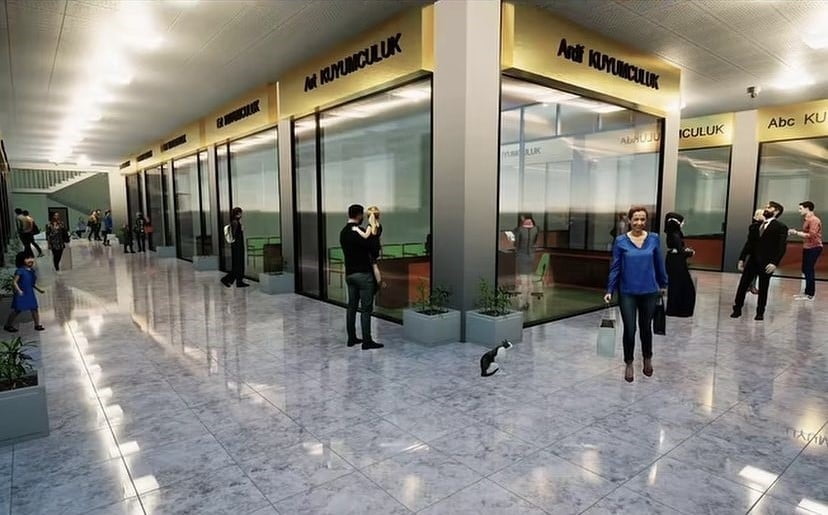 GEBZE'DE YAPIMI PLANLANAN KUYUMCULAR ÇARŞISI PROJESİNDE İNŞAAT ÇALIŞMALARININ BİRKAÇ AY İÇERİSİNDE...
