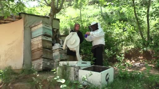 Gelin-görümcenin arıcılık başarısı: 5 kovandan 100 kovana ulaştılar