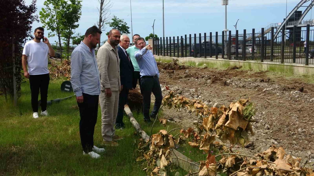 GİRESUN’DA 145 MİLYON LİRALIK DEV YATIRIMLA HAYATA GEÇİRİLEN MİLLET BAHÇESİ PROJESİ’NDE...
