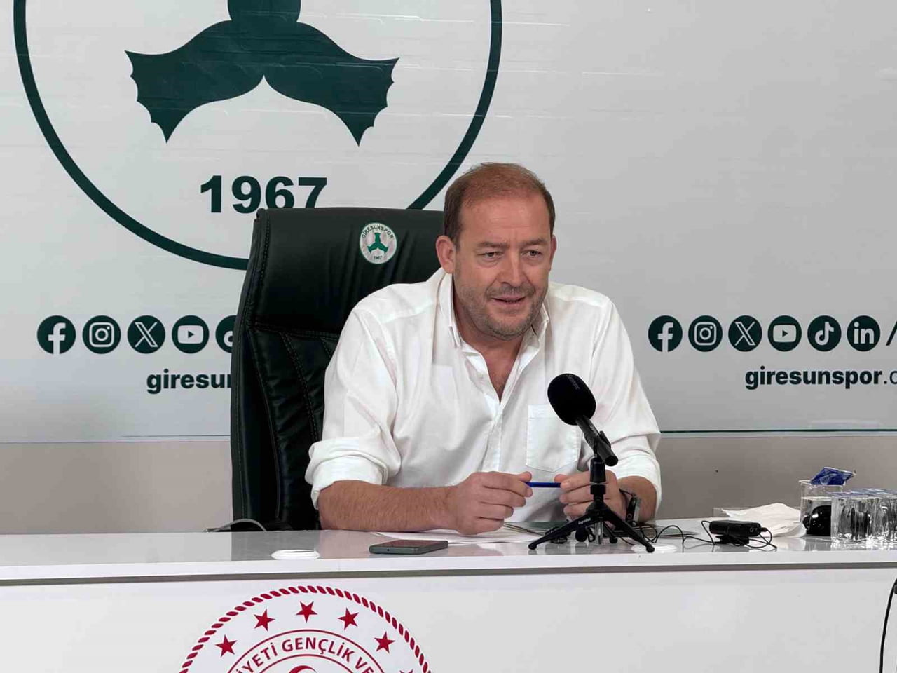 GİRESUNSPOR KULÜP BAŞKANI EMİN ELTUĞRAL