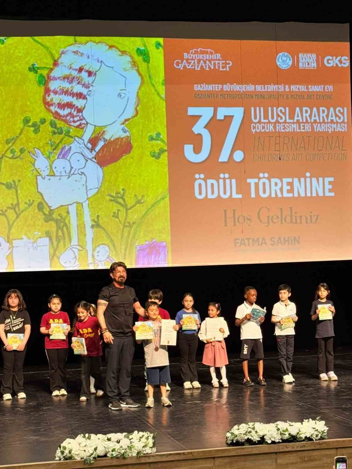 GKV ÖZEL İLKOKULU’NDAN ULUSLARARASI SANAT ZAFERİ