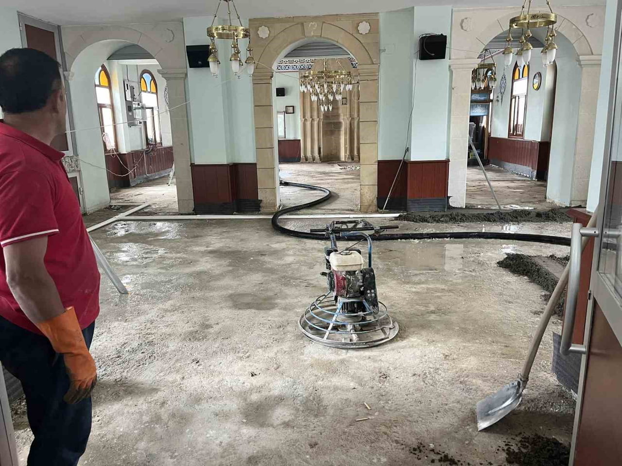 GÖKÇEDERE MERKEZ CAMİİ YENİLENİYOR