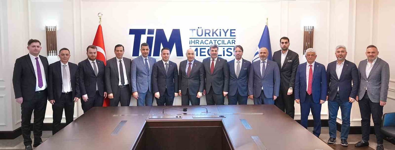 HALI SEKTÖR HEYETİ, TÜRKİYE İHRACATÇILAR MECLİSİ (TİM) BAŞKANI MUSTAFA GÜLTEPE’Yİ MAKAMINDA...