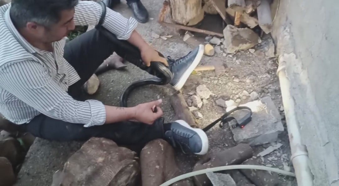 HATAY'DA ‘YILANCI KEMAL' OLARAK TANINAN KEMAL BAŞER, DİYALİZ HASTASAI OLAN AİLENİN EVİNE GİRMEYE...