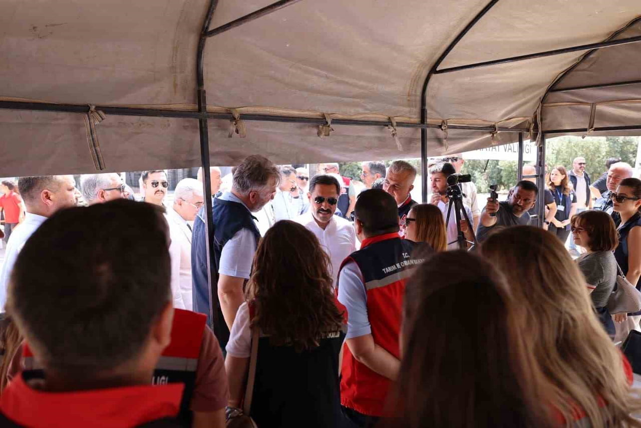 HATAY VALİSİ MUSTAFA MASATLI’NIN KATILDIĞI PROGRAMDA, “TARIM ARAZİLERİNİN KULLANIMININ...