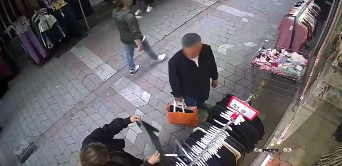 HIRSIZLIK ANLARI İŞ YERLERİNİN GÜVENLİK KAMERALARI TARAFINDAN SANİYE SANİYE KAYDEDİLDİ.