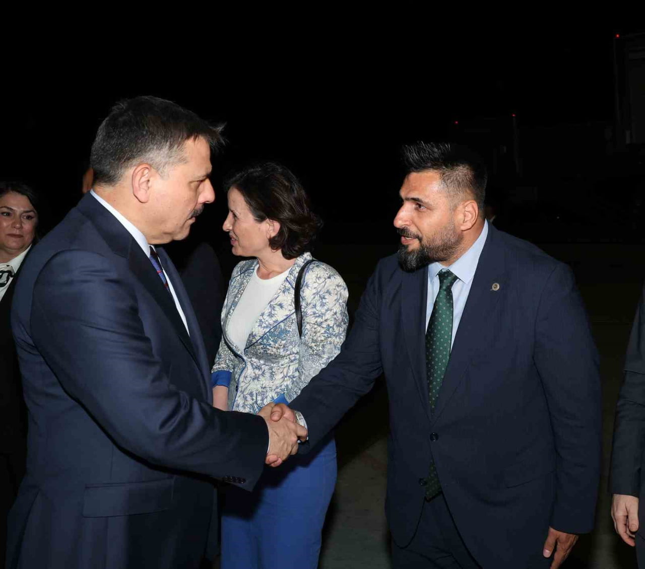 İÇİŞLERİ BAKANI MUSTAFA ÇİFTÇİ, KUZEY KIBRIS TÜRK CUMHURİYETİ (KKTC) CUMHURBAŞKANI TUFAN ERHÜRMAN...
