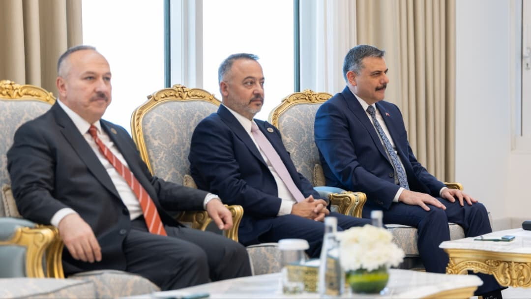 İÇİŞLERİ BAKANI MUSTAFA ÇİFTÇİ (SAĞDAKİ) VE BERABERİNDEKİLER