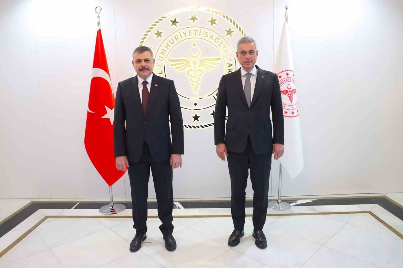 İÇİŞLERİ BAKANI MUSTAFA ÇİFTÇİ VE SAĞLIK BAKANI KEMAL MEMİŞOĞLU