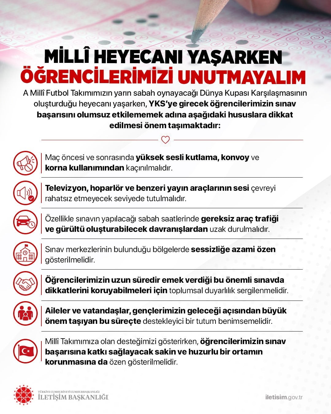 İLETİŞİM BAŞKANLIĞI TARAFINDAN, TÜRKİYE A MİLLİ FUTBOL TAKIMININ YARIN SABAH OYNAYACAĞI MAÇI...